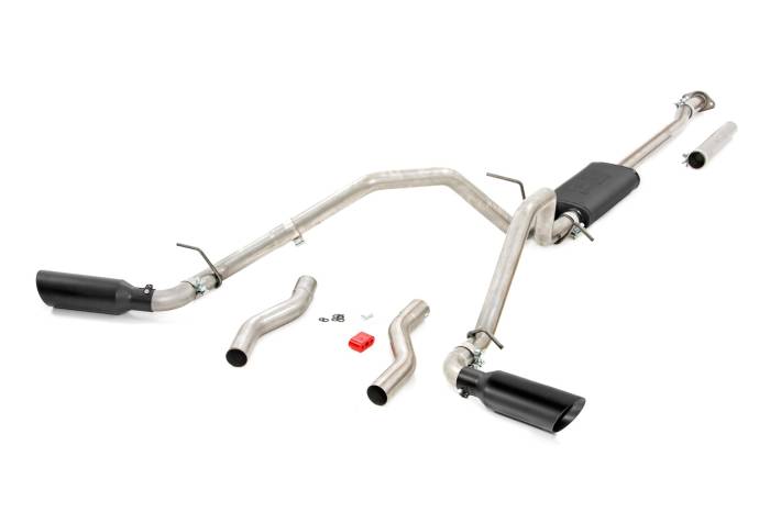 Rough Country - Performance Cat-Back Exhaust Stainless 5.7L Ram 1500 2WD/4WD (19-24) Rough Country