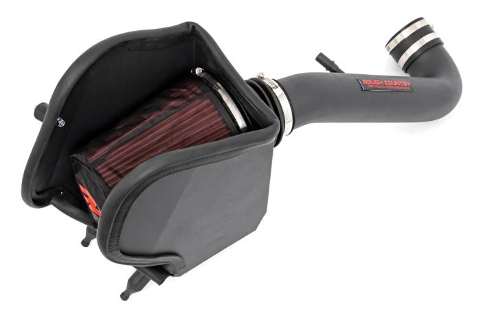 Rough Country - 3.6L Cold Air Intake Kit Prefilter Jeep Gladiator JT/Wrangler JL (18-26) Rough Country