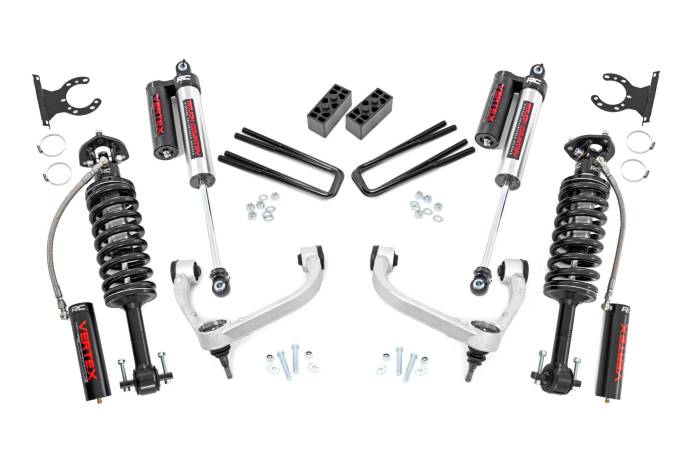 Rough Country - 3 Inch Lift Kit Vertex Ford F-150 4WD (2014-2020) Rough Country