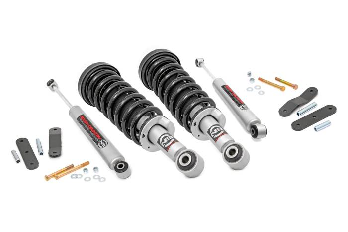Rough Country - 2.5 Inch Lift Kit N3 Struts/N3 Nissan Frontier 4WD (2005-2026) Rough Country