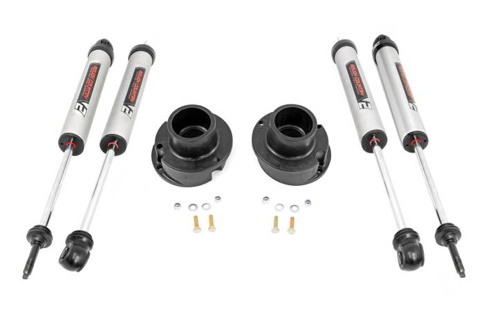 Rough Country - 2.5 Inch Leveling Kit RR Coil V2 Ram 2500 (14-26)/3500 (13-26) Rough Country