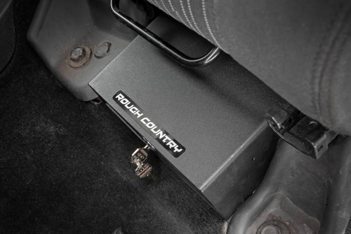 Rough Country - Storage Box Under Seat Jeep Wrangler JK (07-10)/Wrangler Unlimited (07-18) Rough Country