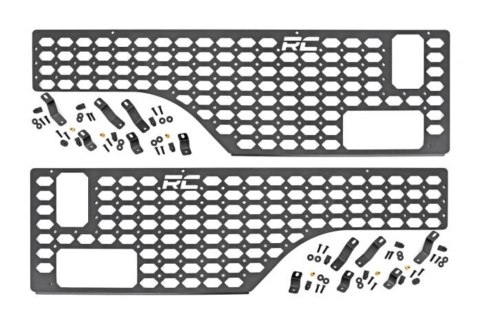 Rough Country - Molle Bed Panel Kit DR & PS Combo Jeep Gladiator JT 4WD (2020-2025) Rough Country
