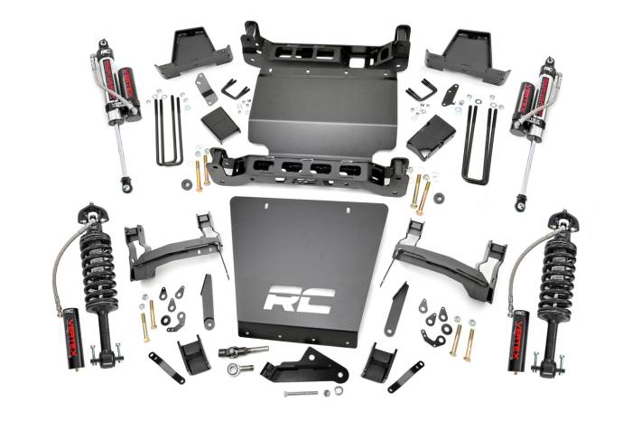 Rough Country - 7 Inch Lift Kit Bracket Vertex Silverado/Sierra 1500 (14-16) Rough Country