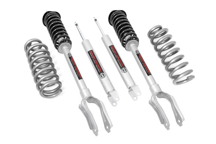 Rough Country - 2.5 Inch Lift Kit N3 Struts Jeep Grand Cherokee 4WD (2011-2015) Rough Country