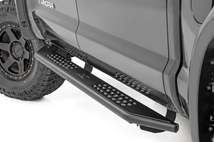 Rough Country - OV2 Running Boards Side Step Bars Crew Cab Toyota Tundra 2WD/4WD (07-21) Rough Country