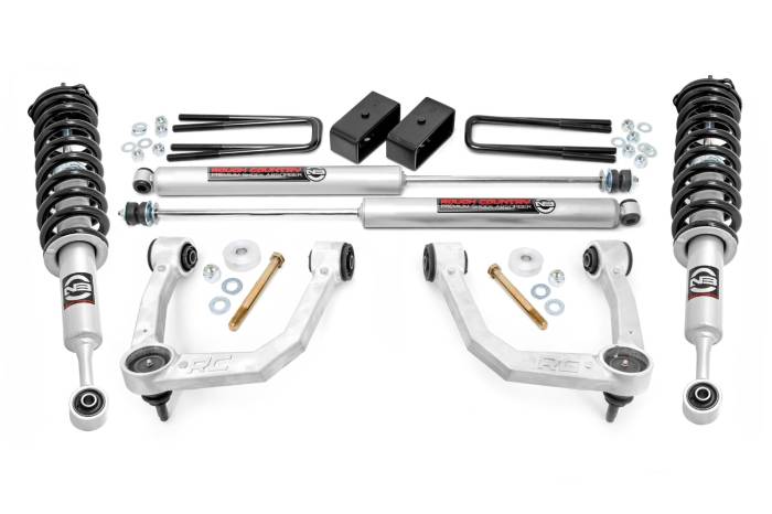 Rough Country - 3.5 Inch Lift Kit UCA N3 Struts Toyota Tacoma 2WD/4WD (2005-2023) Rough Country