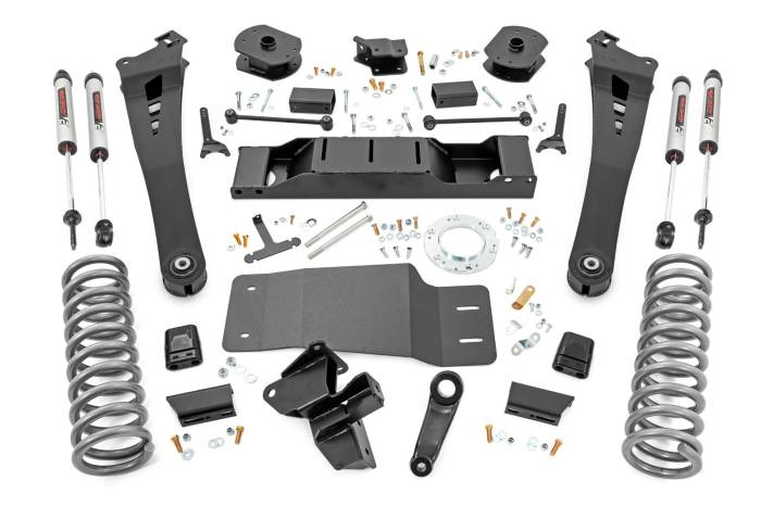 Rough Country - 5 Inch Lift Kit Non-AISIN V2 Ram 2500 4WD (2019-2024) Rough Country