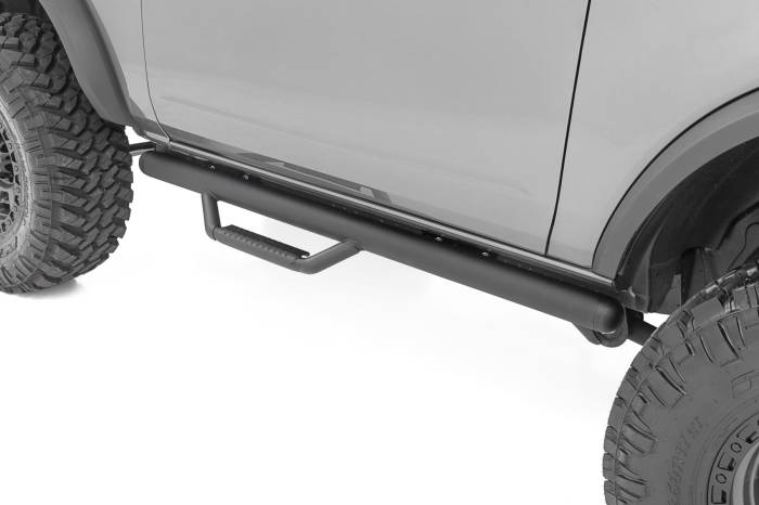 Rough Country - Nerf Steps Wheel to Wheel 2 Door Ford Bronco (2 Door) 4WD (2021-2025) Rough Country