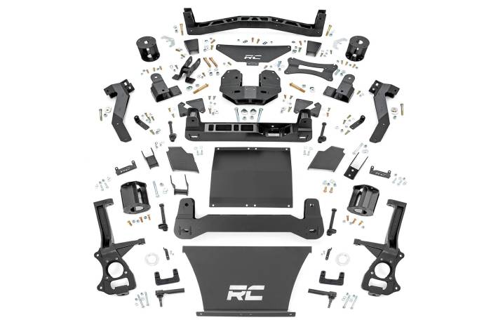 Rough Country - 6 Inch Lift Kit Chevy/GMC SUV 1500 4WD (2021-2026) Rough Country