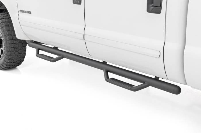 Rough Country - Nerf Steps Cab Length Crew Cab Ford F-250/F-350 Super Duty (99-16) Rough Country