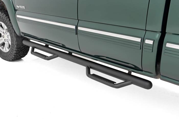Rough Country - Nerf Steps Cab Length Silverado/Sierra 1500/2500HD (99-06 & Classic) Rough Country