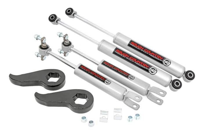 Rough Country - 1.5-2 Inch Leveling Kit N3 Silverado/Sierra 2500HD/3500HD (11-19) Rough Country
