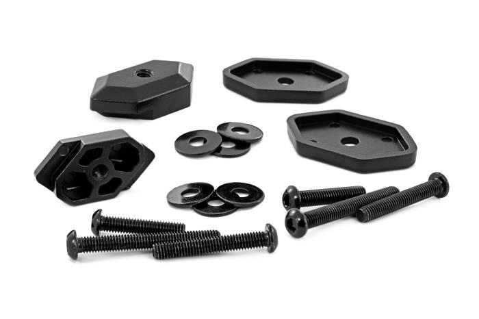 Rough Country - Molle Panel Aluminum Mounting Kit (Pair) Rough Country