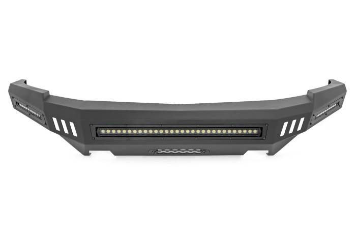 Rough Country - Front High Clearance Bumper Black LEDs Chevy Silverado 1500 2WD/4WD (07-13) Rough Country