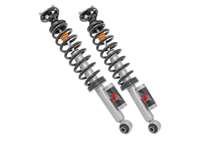Rough Country - M1R Reservoir Loaded Struts Adjustable Height Rear 5 Inch Ford Bronco (21-25) Rough Country