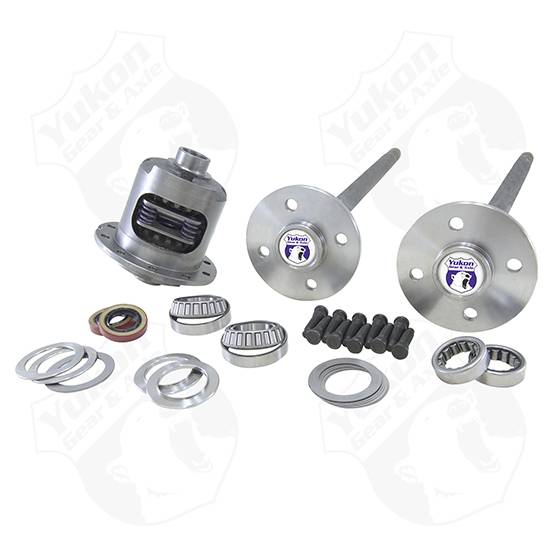 Yukon Gear & Axle - Yukon Gear 79-93 Mustang Axle Kit / 28 Spline / 4 Lug Axles w/ Duragrip Positraction - YA FMUST-1-28