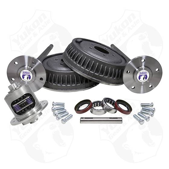 Yukon Gear & Axle - Yukon Gear 63-69 GM 12-bolt Truck 5 Lug Conversion Kit w/ Dura Grip Positraction - YA G6369RACK-YDG-4