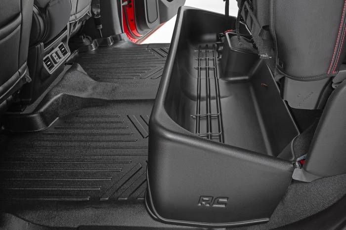 Rough Country - Under Seat Storage Crew Cab Silverado/Sierra 1500/2500HD/3500HD (19-26) Rough Country