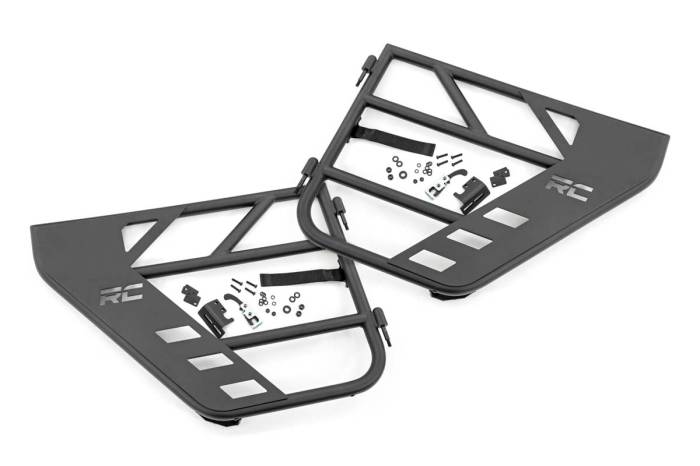 Rough Country - RR Tubular Doors Jeep Gladiator JT/Wrangler JL 4WD (2018-2026) Rough Country