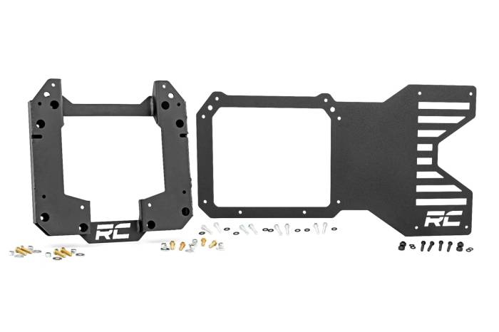 Rough Country - Spare Tire Relocation Plate Ford Bronco 4WD (2021-2025) Rough Country