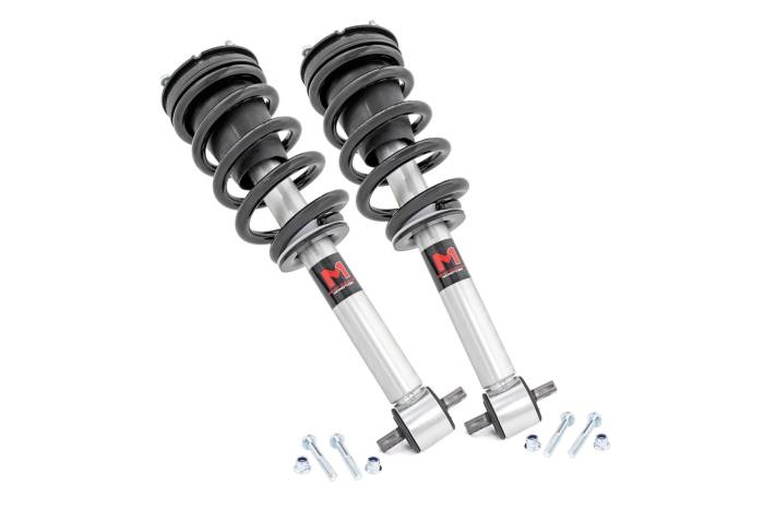 Rough Country - M1 Loaded Strut Pair 6in Silverado/Sierra 1500 2WD/4WD (14-18 & Classic) Rough Country