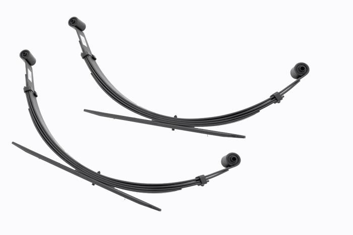 Rough Country - Rear Leaf Springs 6 Inch Lift Pair Ford F-250/F-350 Super Duty 4WD (99-07) Rough Country
