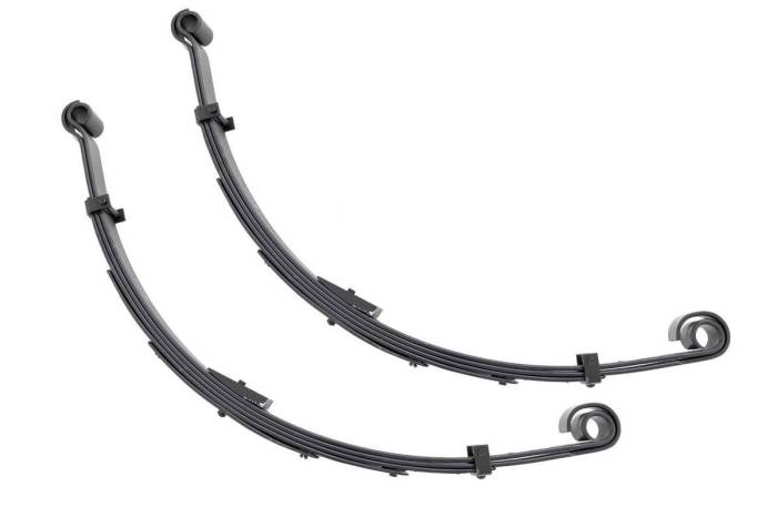 Rough Country - Rear Leaf Springs 6 Inch Lift Pair Jeep Wrangler YJ 4WD (1987-1995) Rough Country
