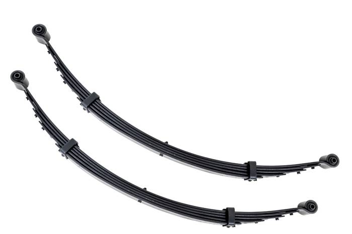 Rough Country - Rear 52 Inch Leaf Springs 2 Inch Lift Pair Chevy/GMC C10/K10 Truck & SUV/K5 Blazer (69-91) Rough Country