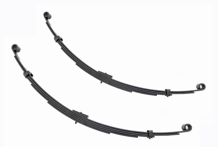 Rough Country - Rear Leaf Springs 4 Inch Lift Pair International Scout II 4WD (1971-1980) Rough Country