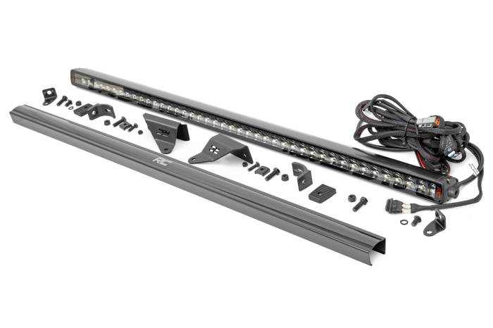 Rough Country - LED Light Kit Upper Windshield 40 Inch Spectrum Single Row Ford Bronco (21-25) Rough Country