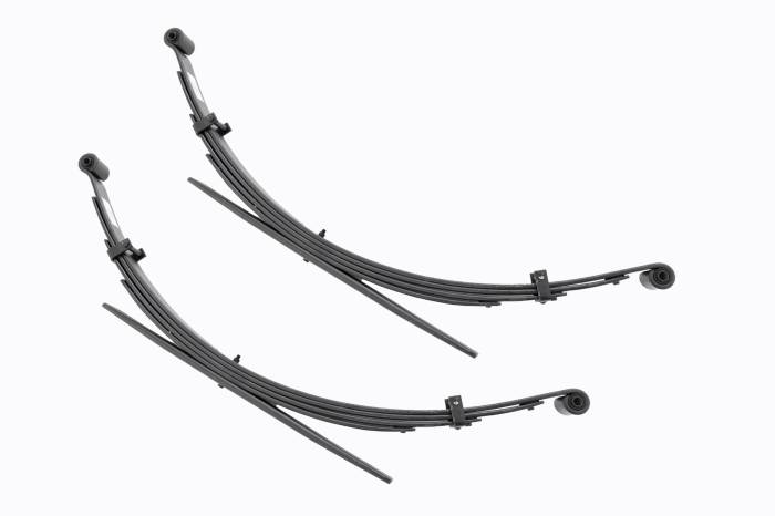 Rough Country - Rear Leaf Springs 4 Inch Lift Pair Dodge/Plymouth Trailduster (74-81)/W100 Truck (70-89) Rough Country