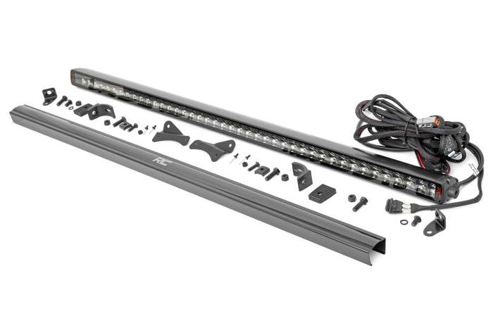 Rough Country - LED Light Kit Roof Rack Mount 40 Inch Spectrum Single Row Ford Bronco Sport (21-26) Rough Country
