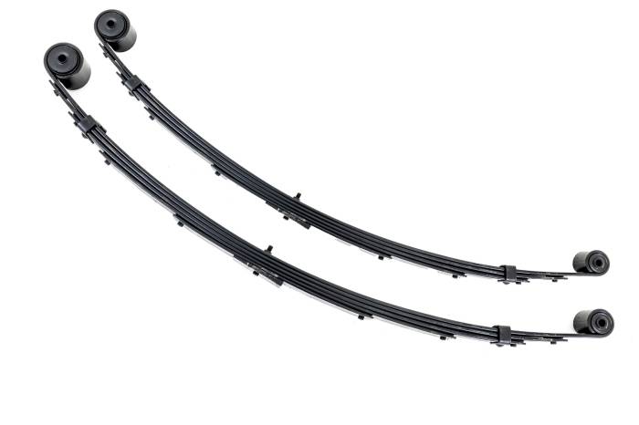 Rough Country - Rear Leaf Springs 3 Inch Lift Pair Jeep Cherokee XJ 2WD/4WD (1984-2001) Rough Country