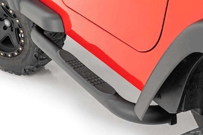 Rough Country - Nerf Bar 3 inch tube Jeep Wrangler TJ (97-06)/Wrangler YJ (87-95) Rough Country