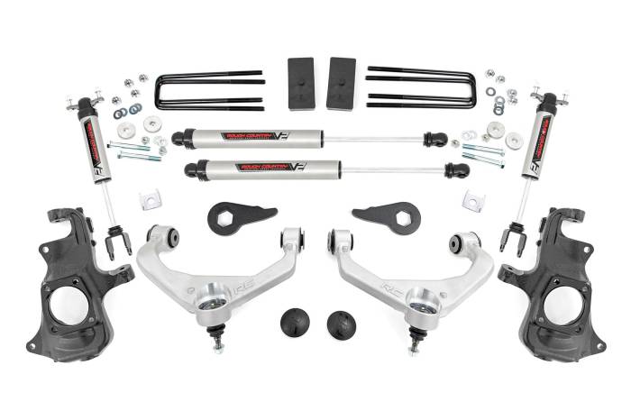 Rough Country - 3.5 Inch Knuckle Lift Kit V2 Silverado/Sierra 2500HD/3500HD (11-19) Rough Country
