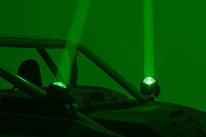 Rough Country - Laser Whip Light Kit RGBW 2400 Lumens Pair Rough Country