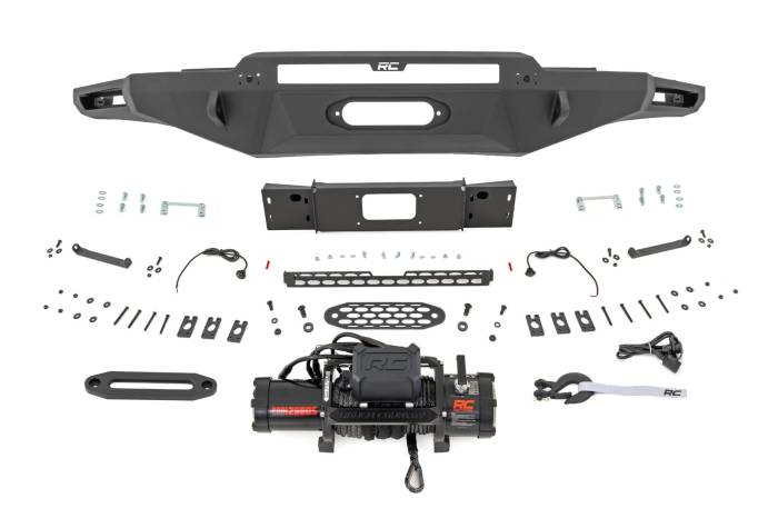Rough Country - Hybrid Front Bumper 12000S Toyota Tundra 2WD/4WD (2022-2026) Rough Country