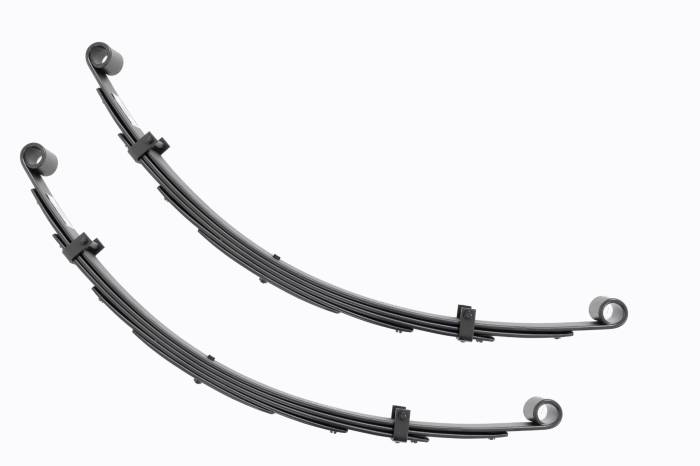 Rough Country - Front Leaf Springs 4 Inch Lift Pair Toyota Land Cruiser FJ40 4WD (64-80) Rough Country