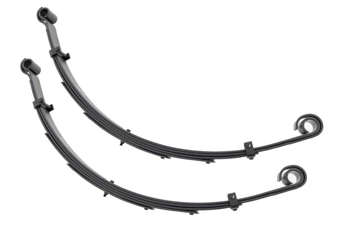 Rough Country - Front Leaf Springs 6 Inch Lift Pair Jeep Wrangler YJ 4WD (1987-1995) Rough Country