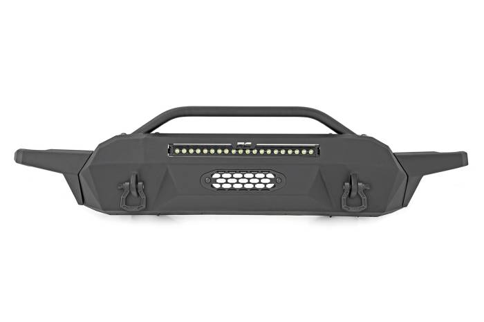 Rough Country - Front Bumper High Clearance Hybrid 20 Inch Black LED Toyota Tacoma (16-23) Rough Country