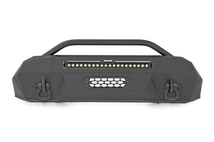 Rough Country - Front Bumper Hybrid 20 Inch Black LED Toyota Tacoma 2WD/4WD (2016-2023) Rough Country