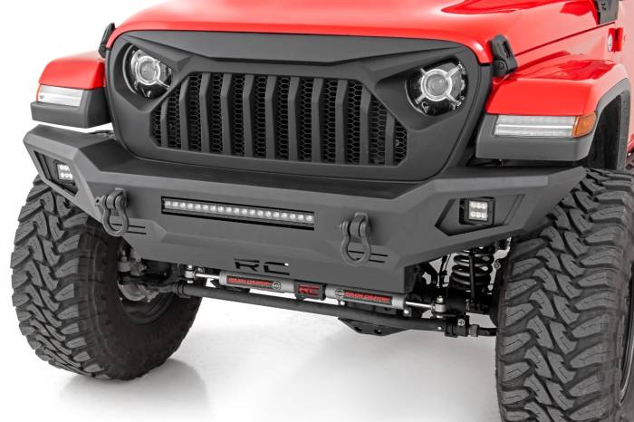 Rough Country - Front Bumper Skid Plate Jeep Gladiator JT/Wrangler JK & JL/Wrangler Unlimited 4WD Rough Country