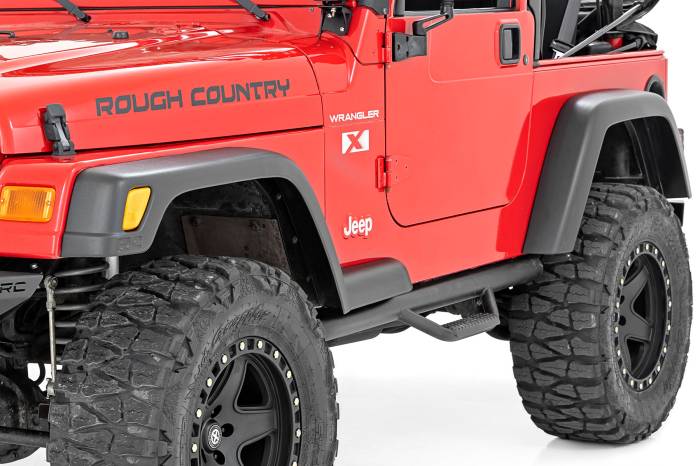 Rough Country - Fender Flares 5.5 Inch Wide Jeep Wrangler TJ (97-06)/Wrangler Unlimited (04-06) Rough Country