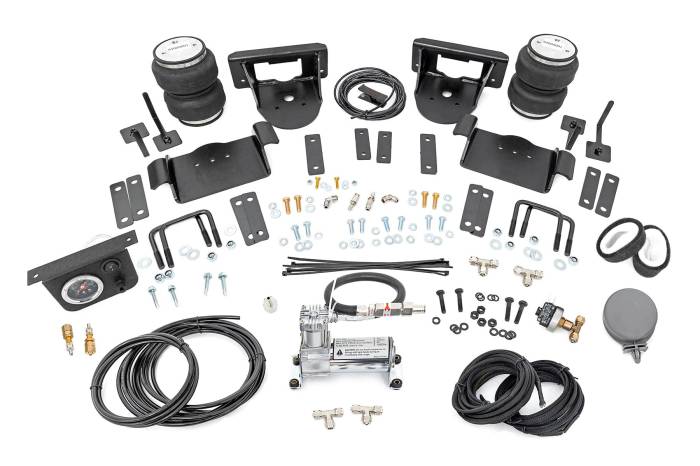 Rough Country - Air Spring Kit w/compressor 0-6 Inch Lifts Ford F-150 4WD (2015-2020) Rough Country