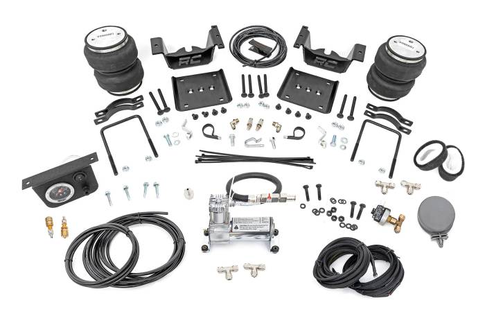 Rough Country - Air Spring Kit w/compressor Silverado/Sierra 1500 (07-18 & Classic) Rough Country