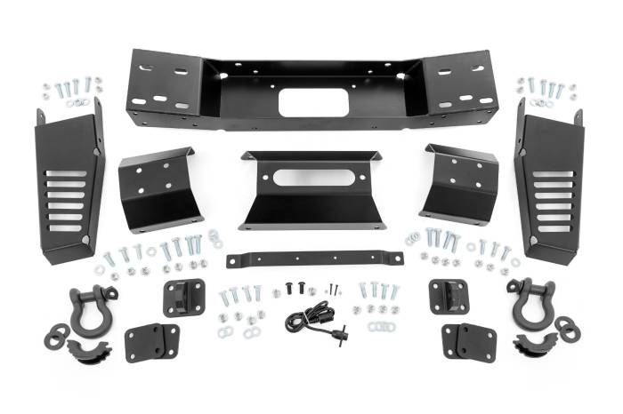 Rough Country - Hidden Winch Mount All Models Toyota Tundra 2WD/4WD (2022-2026) Rough Country
