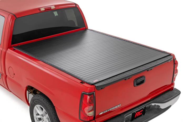 Rough Country - Hard Roll Up Bed Cover 6 Foot 7 Inch Bed Silverado/Sierra 1500 (00-06 & Classic) Rough Country