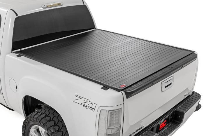 Rough Country - Hard Roll Up Bed Cover 5 Foot 9 Inch Bed Silverado/Sierra 1500 (07-13) Rough Country