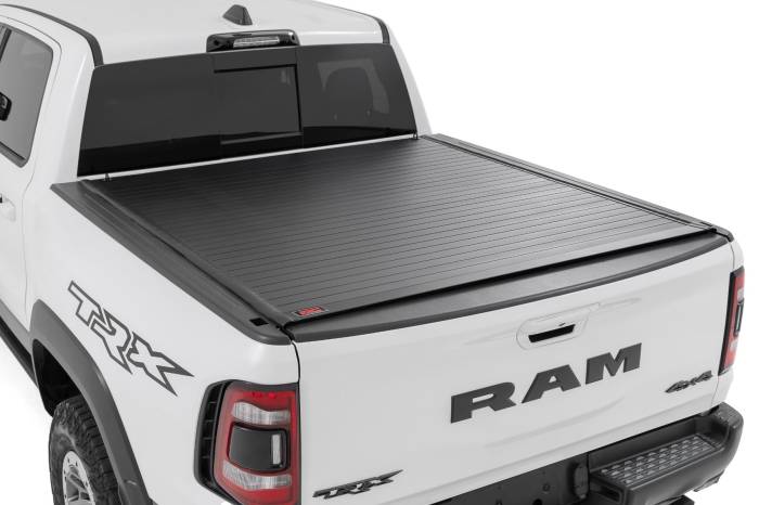 Rough Country - Hard Roll Up Bed Cover 5 Foot 7 Inch Bed Ram 1500 (19-26)/1500 TRX (21-24) Rough Country